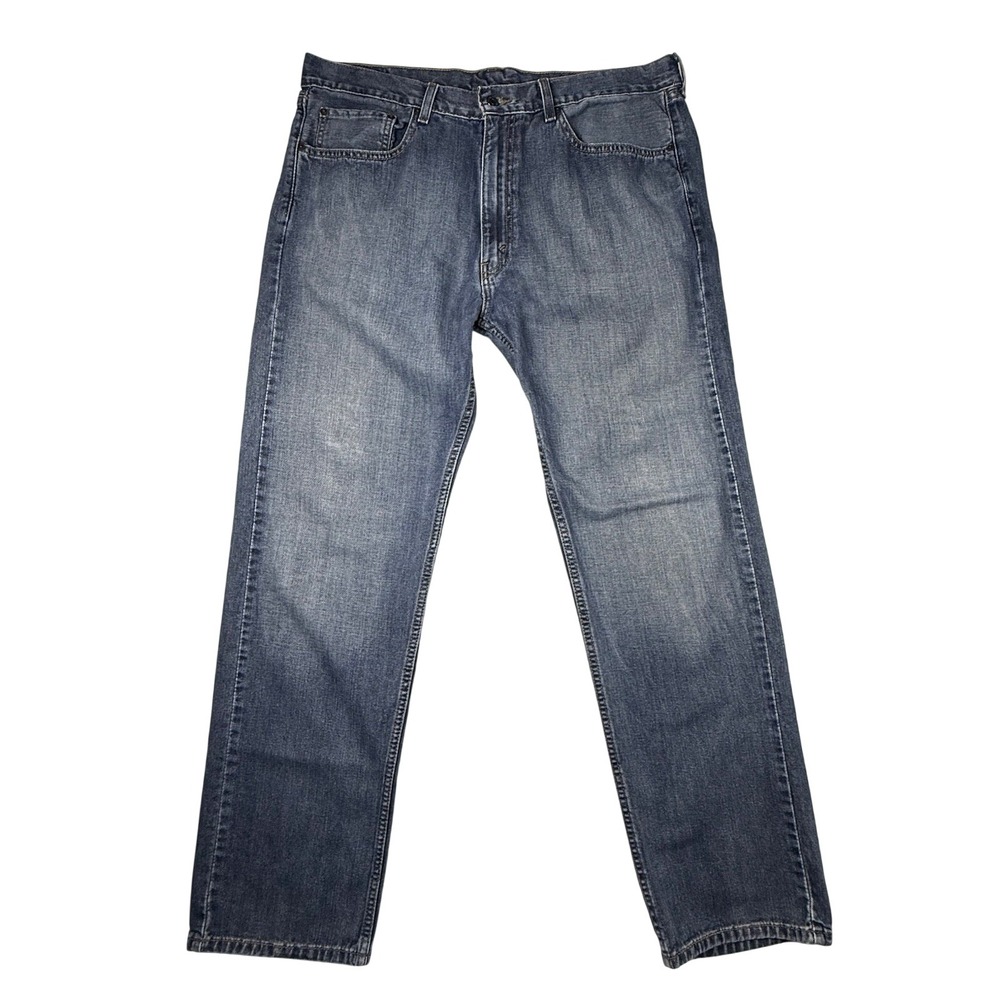 Levi's Jeans Men 38x32 Blue Denim Straight Leg Medium Wash Relaxed Loose Fit